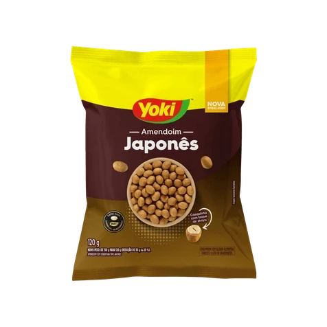 Amendoim Japonês Yoki 120g